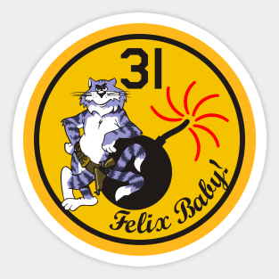 Tomcat VF-31 Tomcatters Sticker